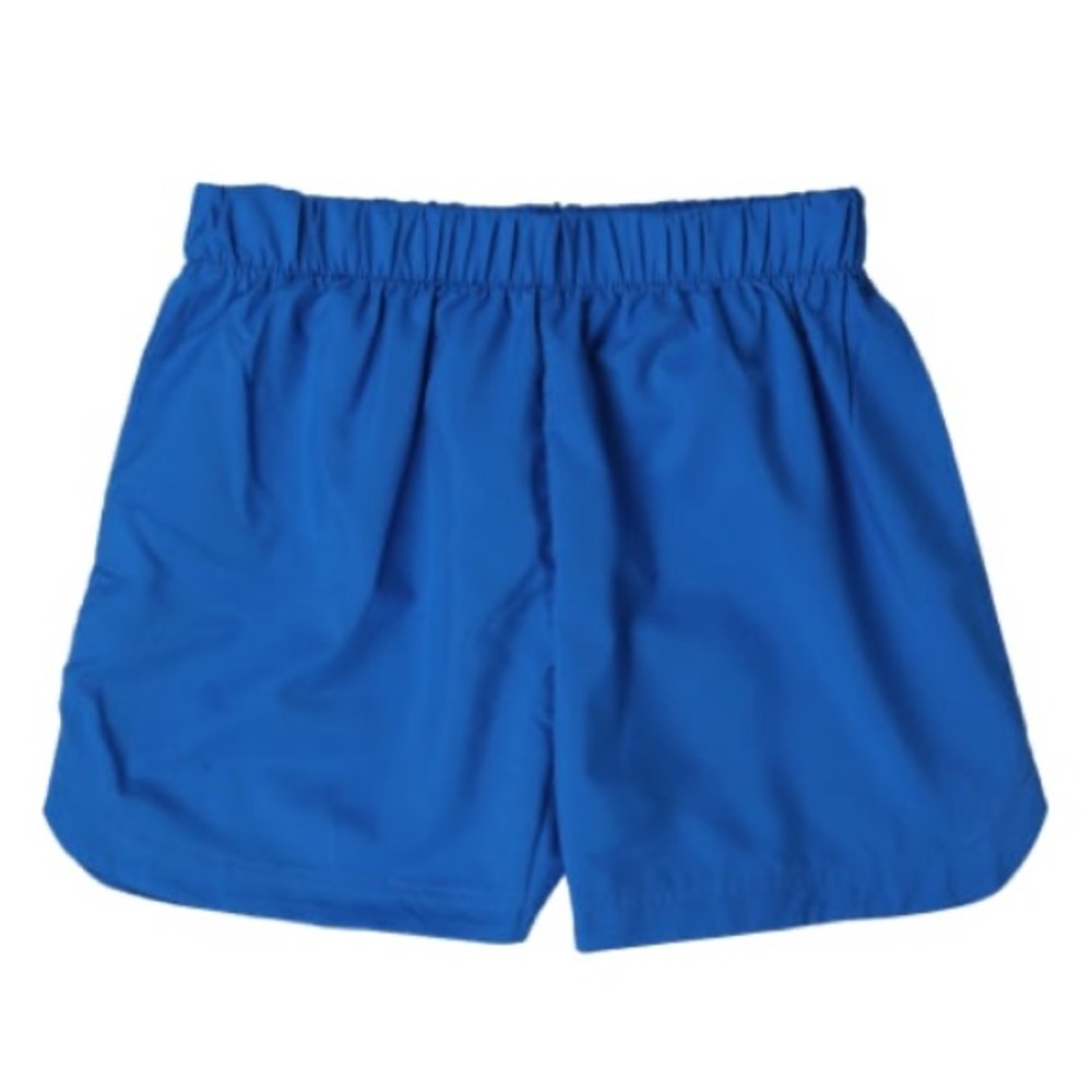 Running Shorts in Blue Elastic Waist